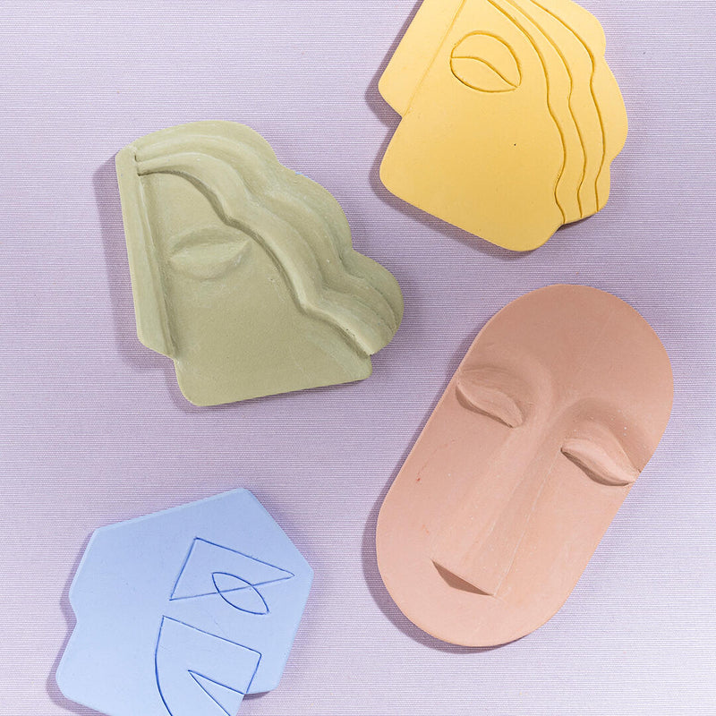 abstracte kleifiguren