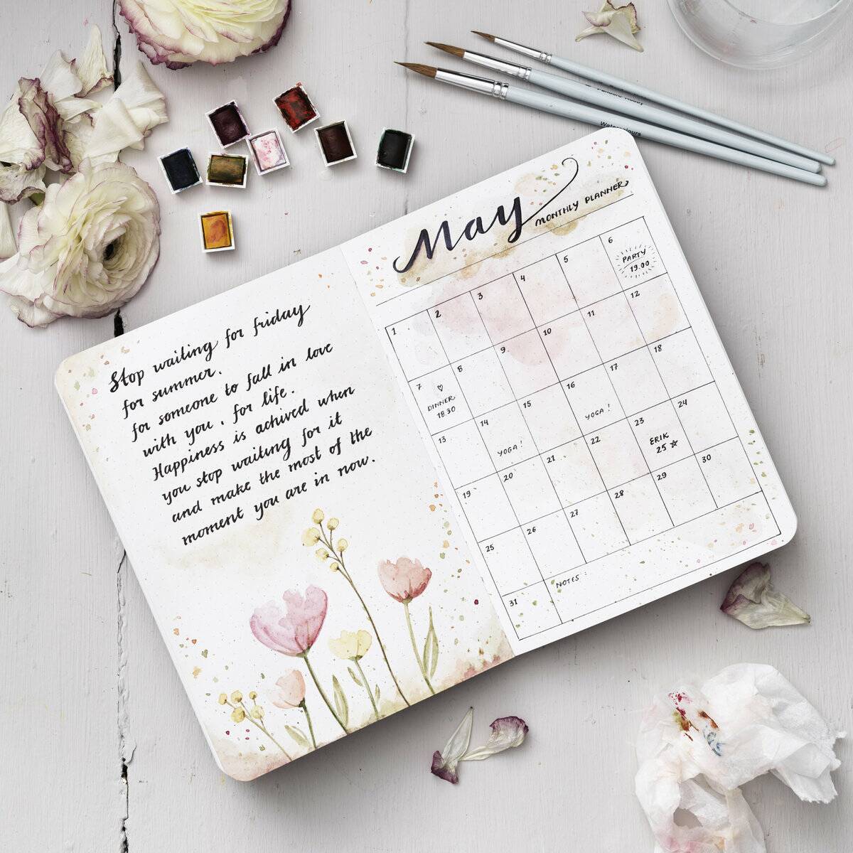 bullet journal agenda