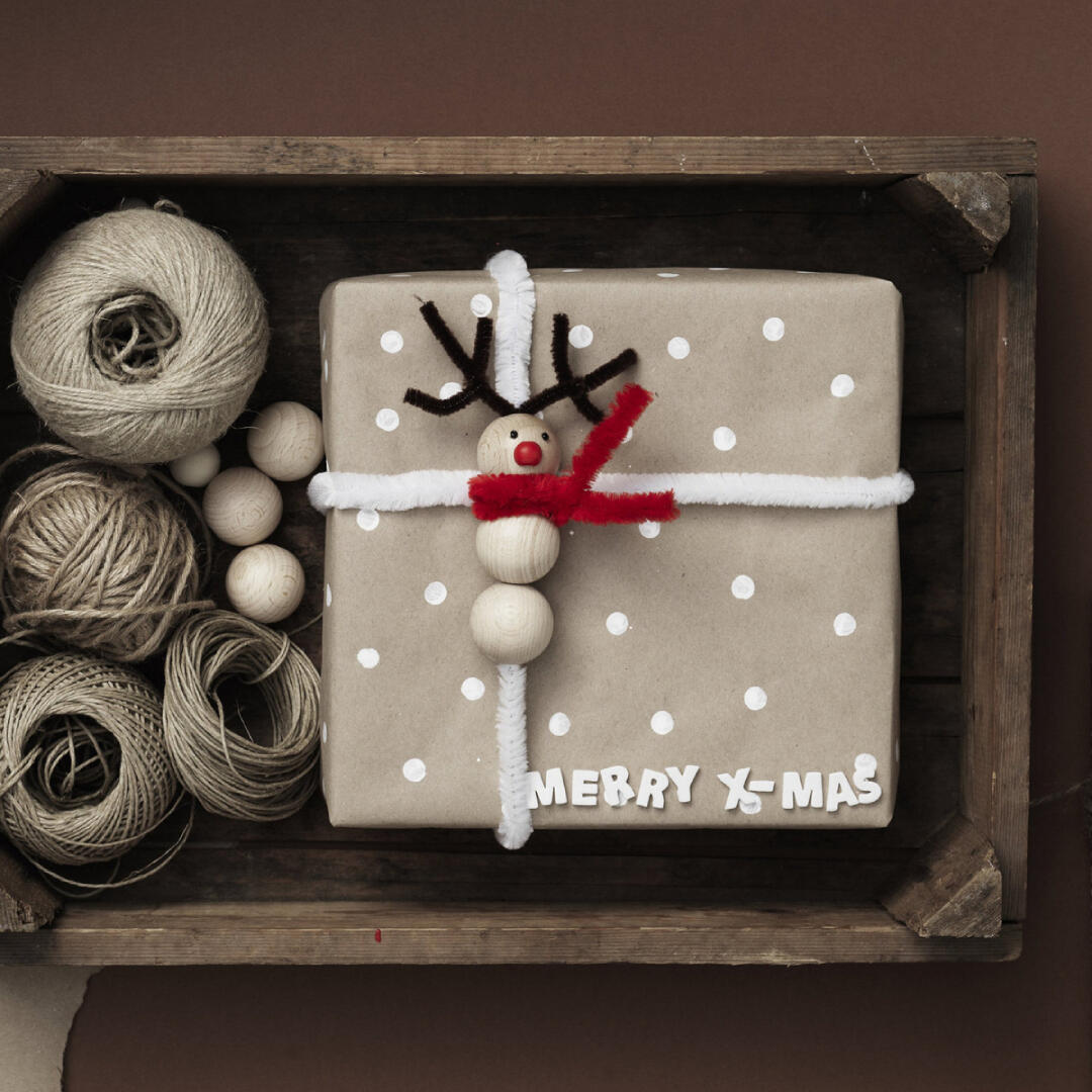 cadeau met chenille