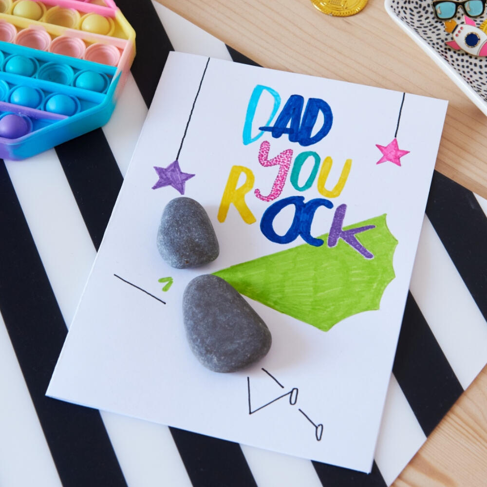 een kaart voor papa