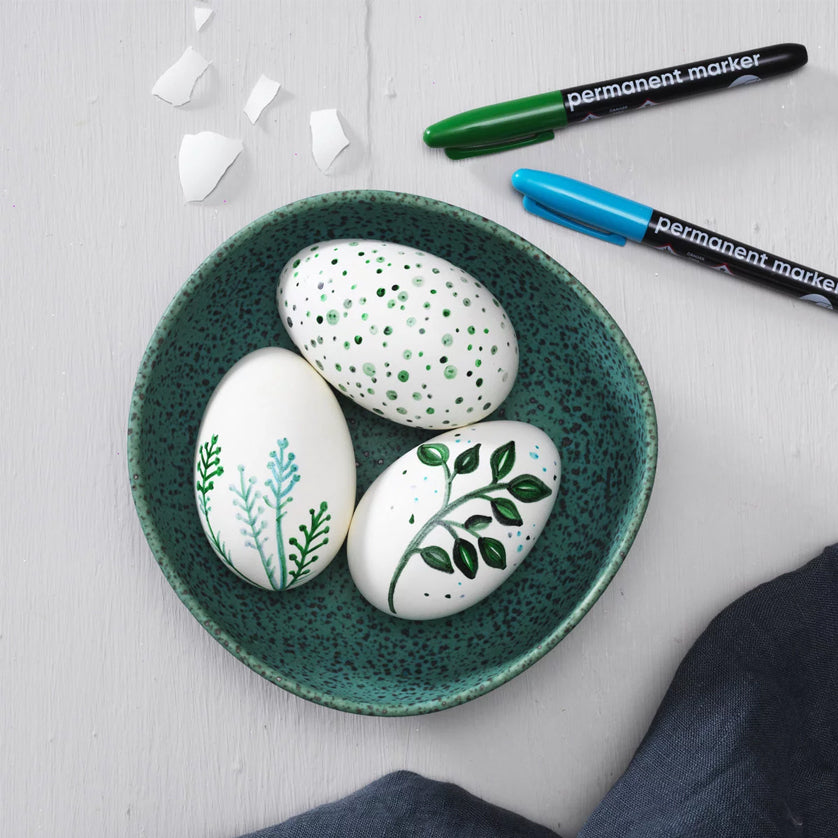 permanent marker eitjes