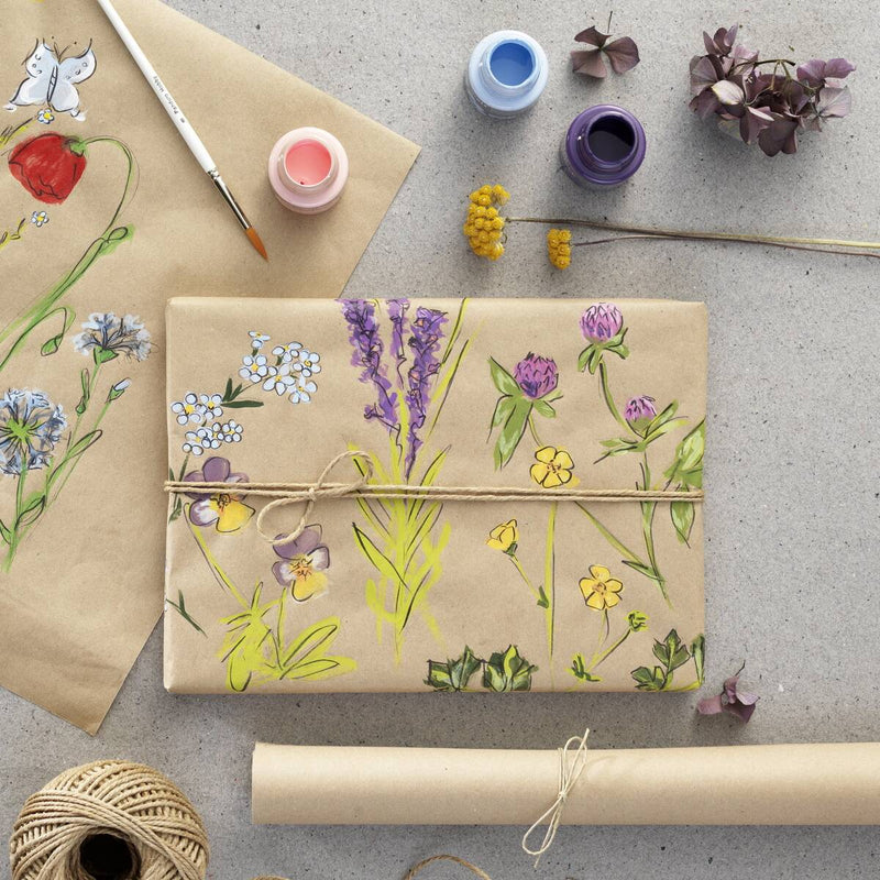 fleurig cadeaupapier