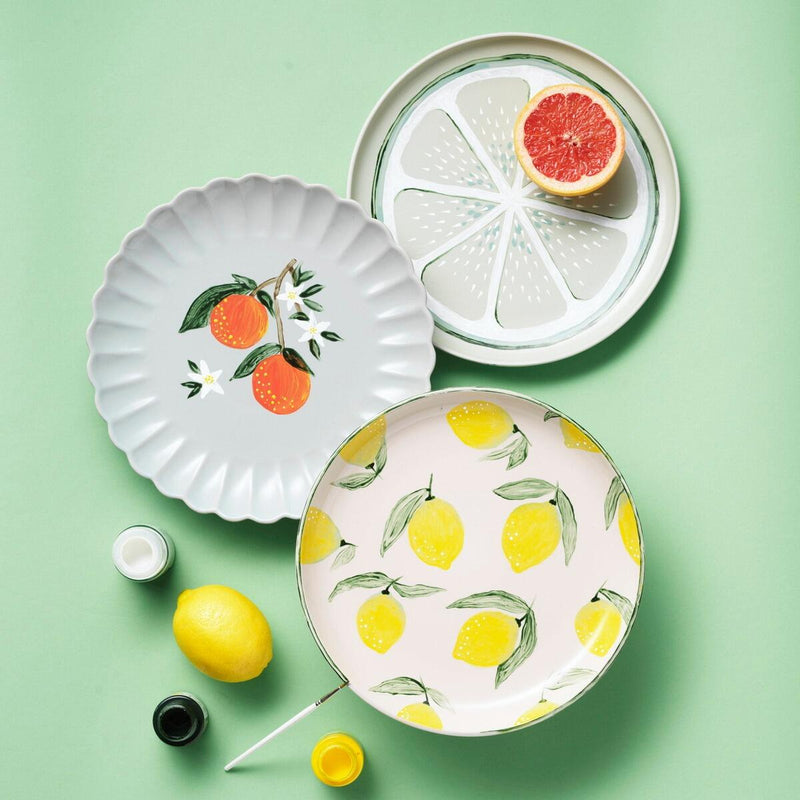 fruitige sierbordjes