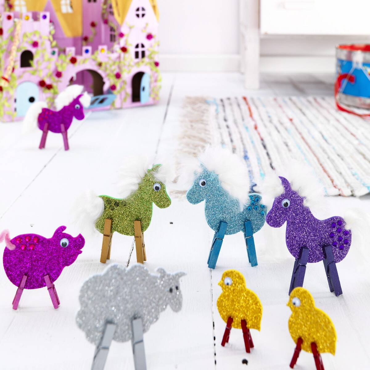 glitter dieren