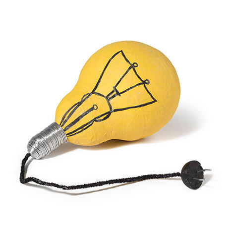 een gloeilamp