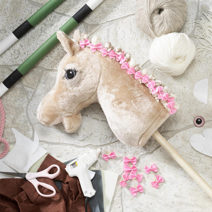 een Hobby Horse met competitie look