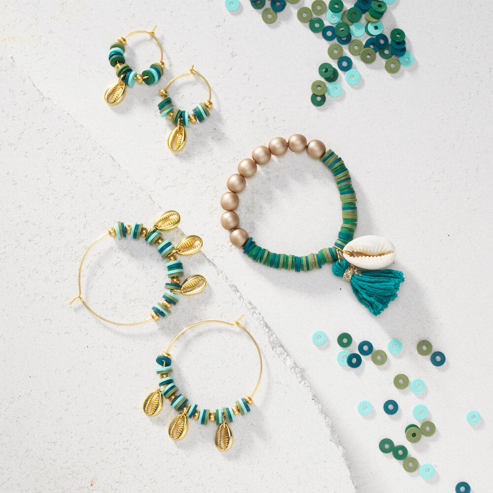sieraden met schelpen