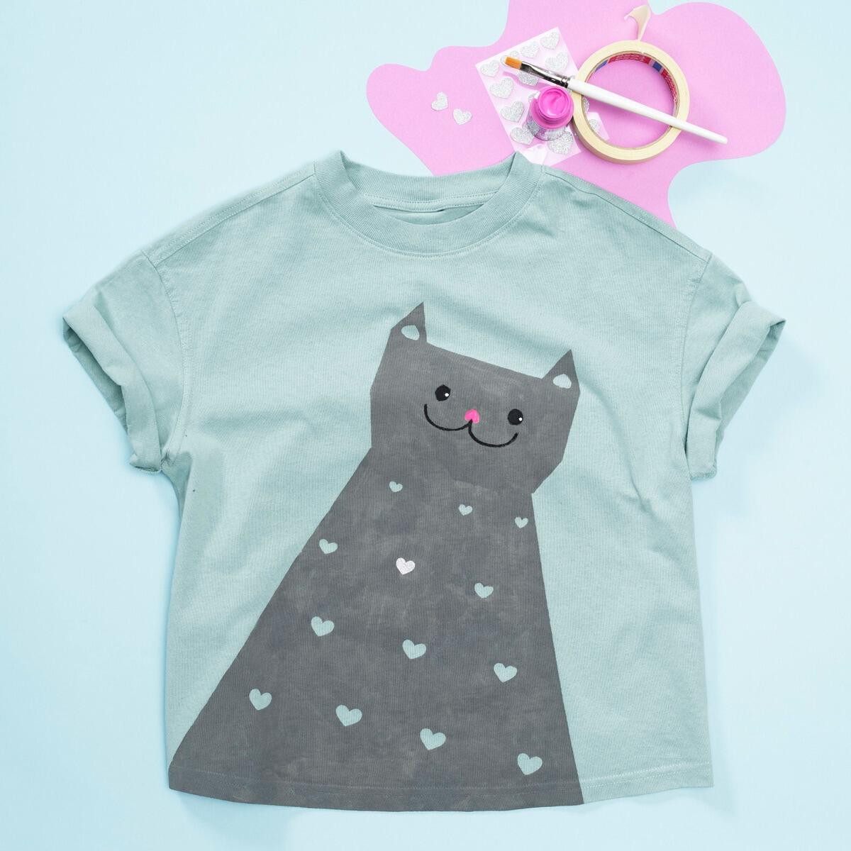 een kattig shirtje