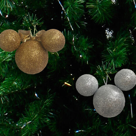 kerstbal met muizenoren