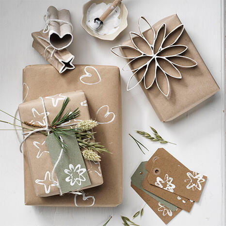 cadeau met stempels