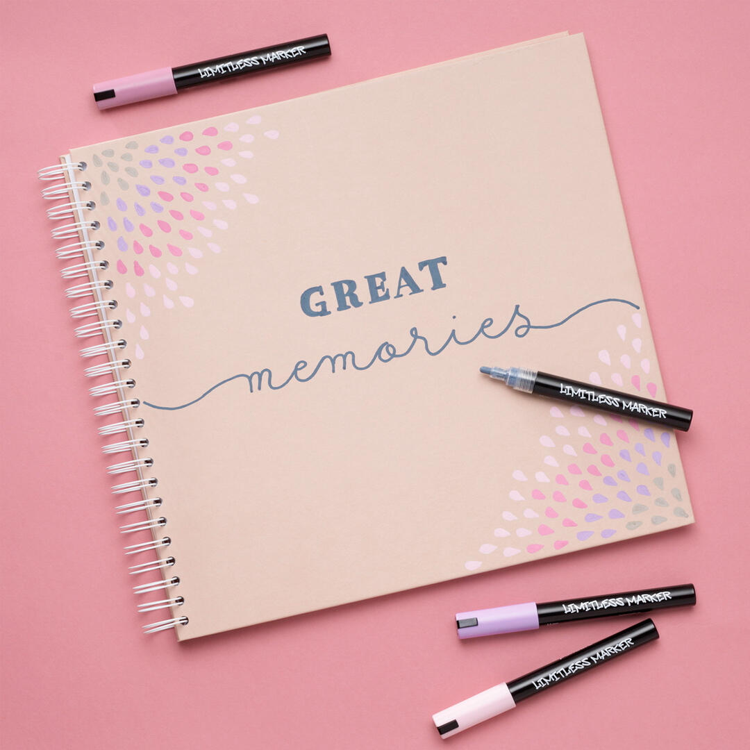 persoonlijke journals met Limitless Markers