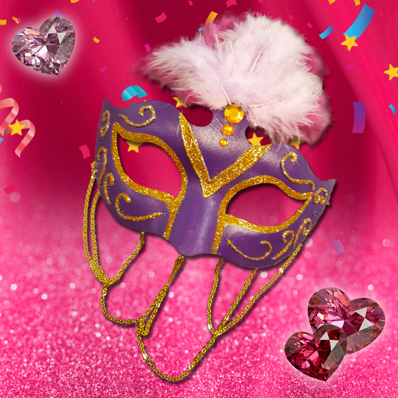 masker met goud