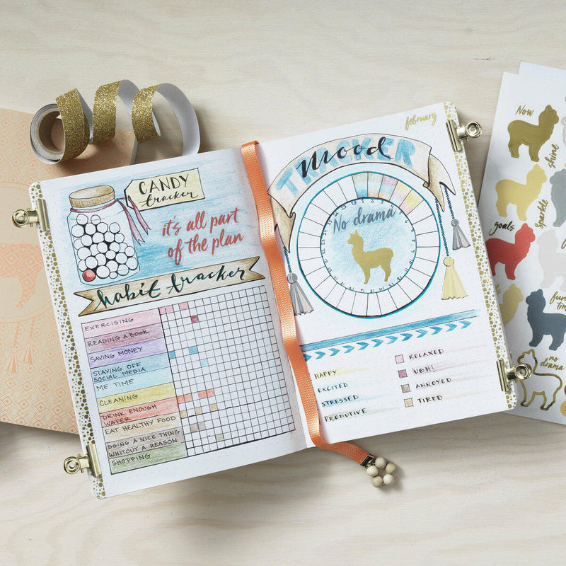 bullet journal trackers