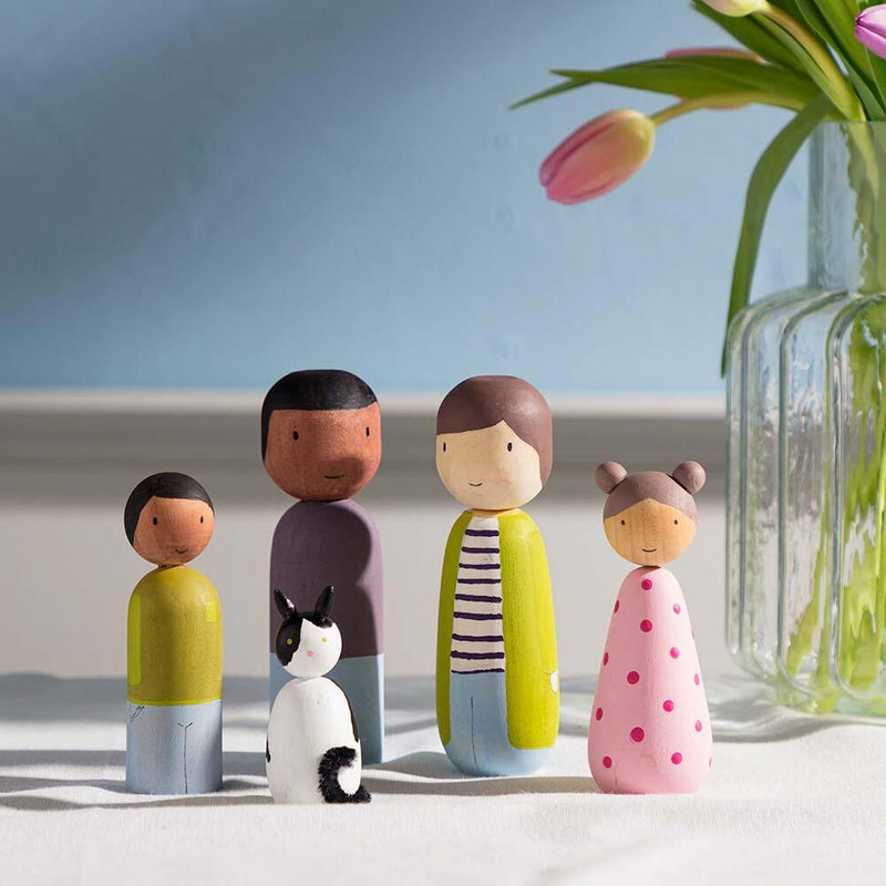 jouw peg dolls gezin