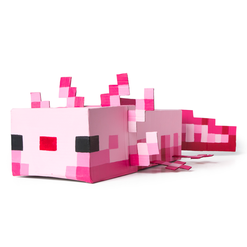 een videogame axolotl