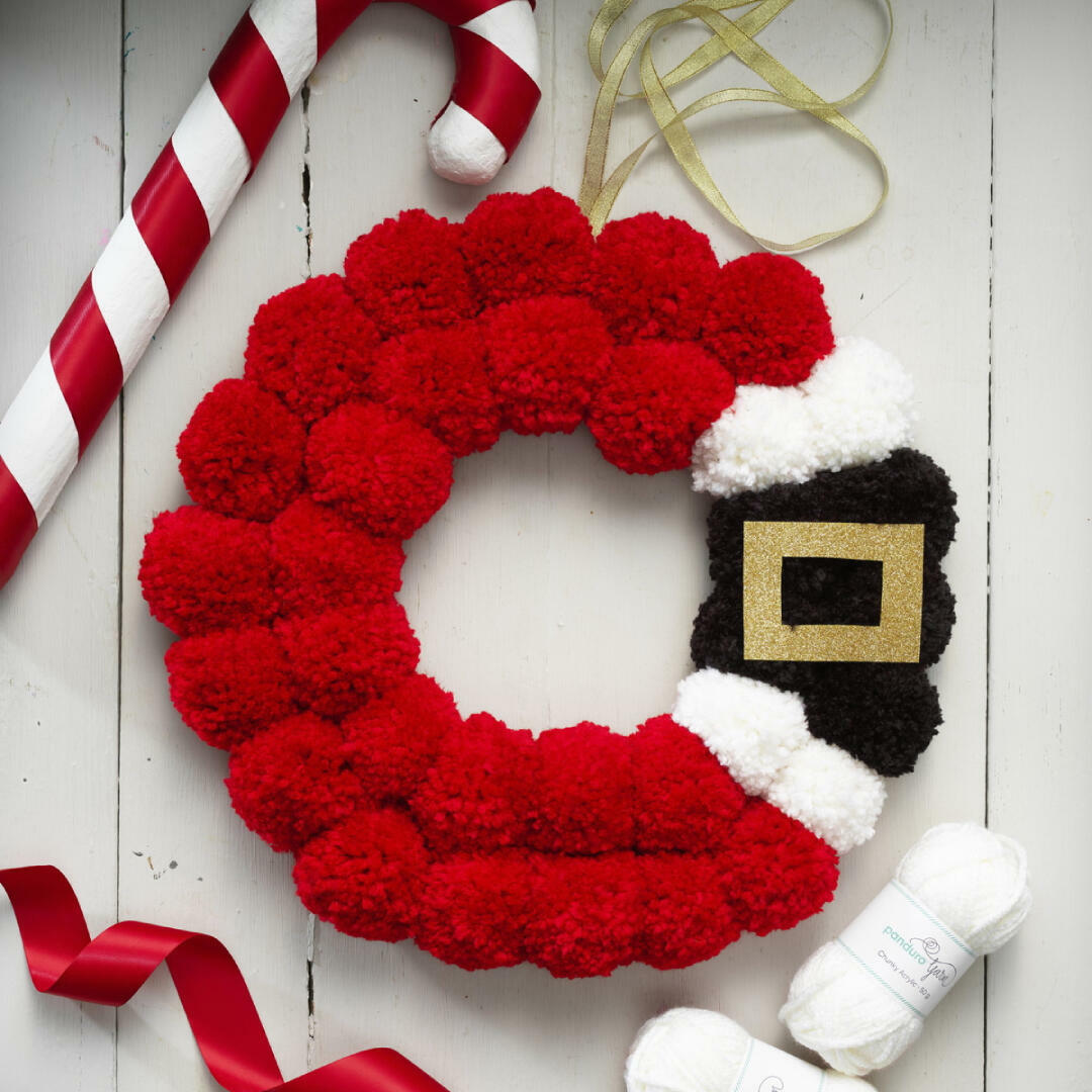 Santa's kerstkrans