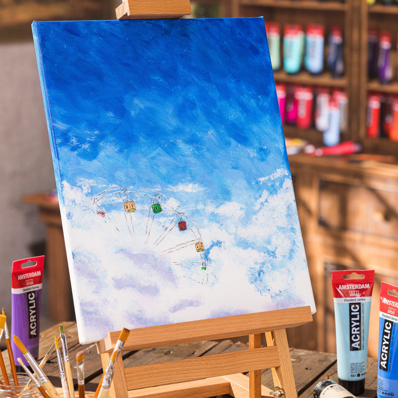 Acrylverf op doek