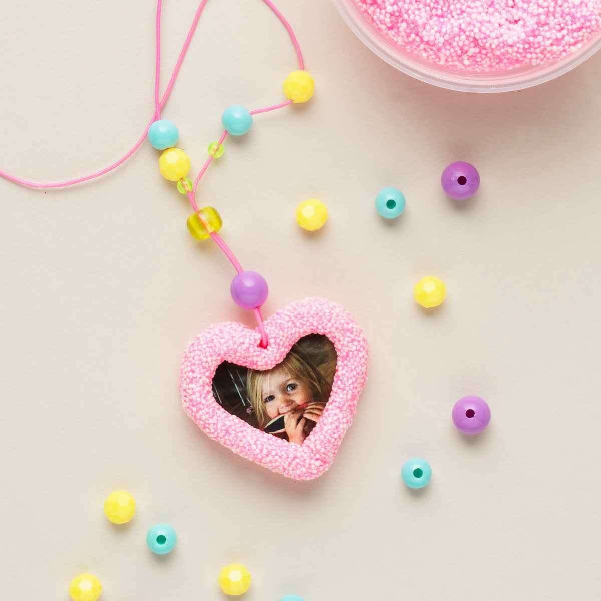 foamklei hartje met foto