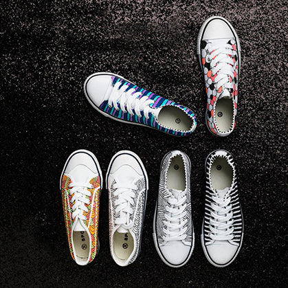 versierde sneakers