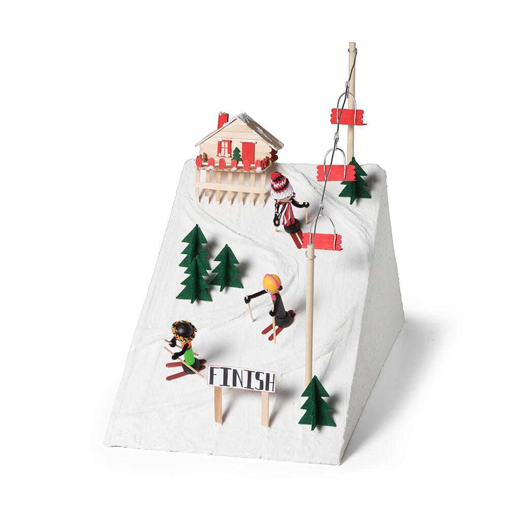 een skipiste