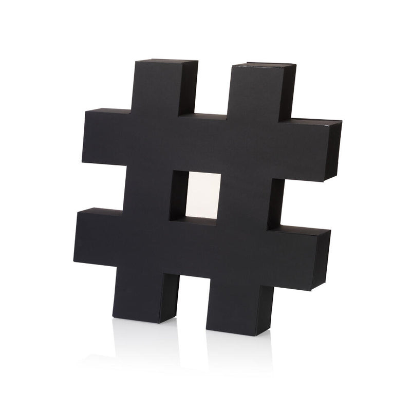 een hashtag
