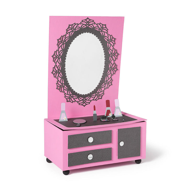 een make-uptafel