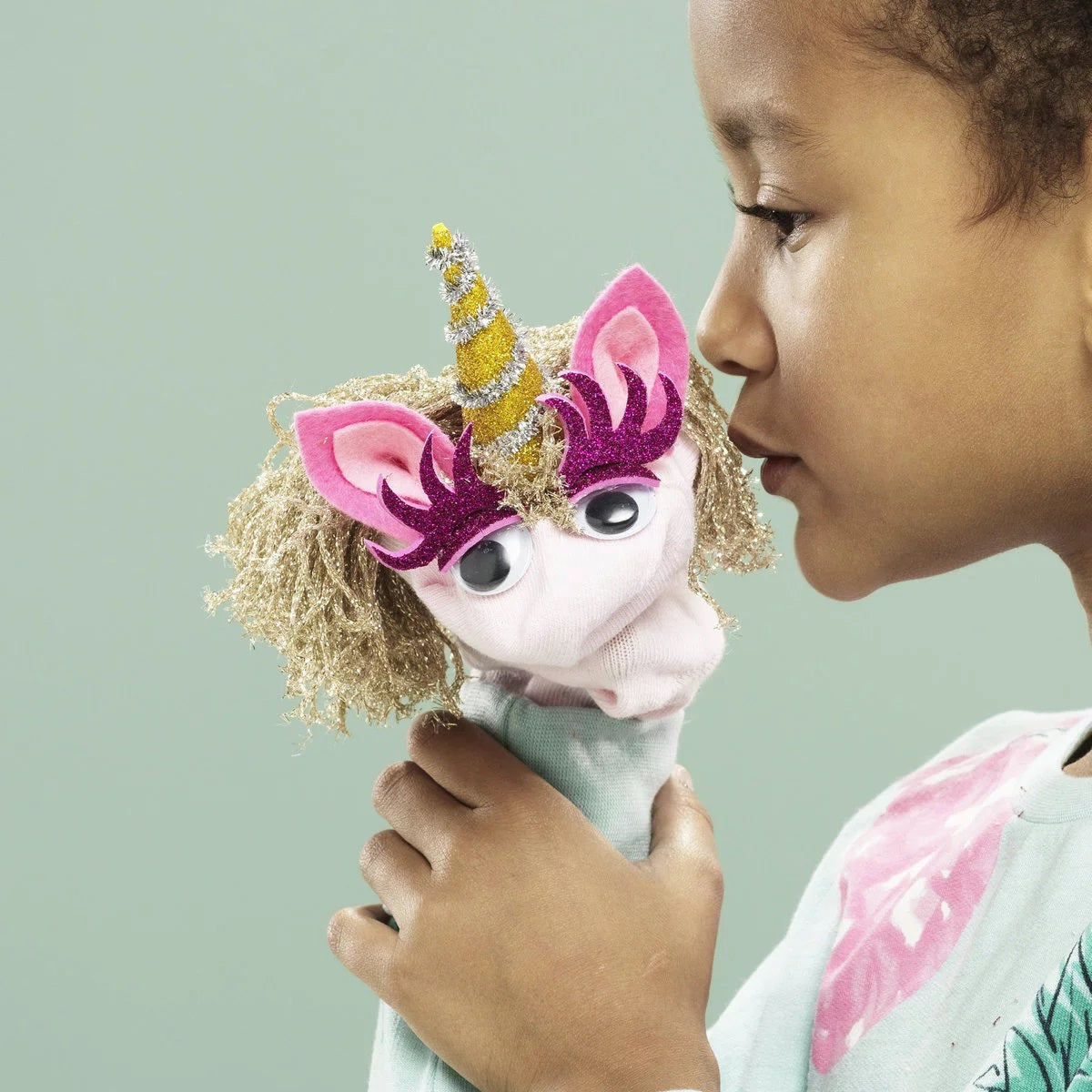 een unicorn handpop