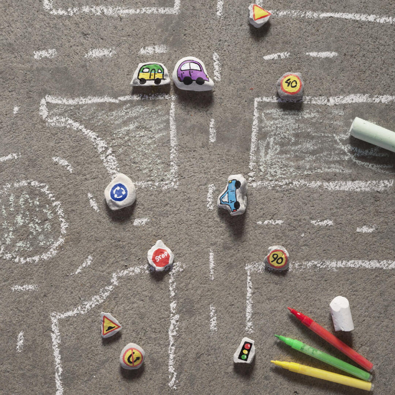 Happy Stones verkeer