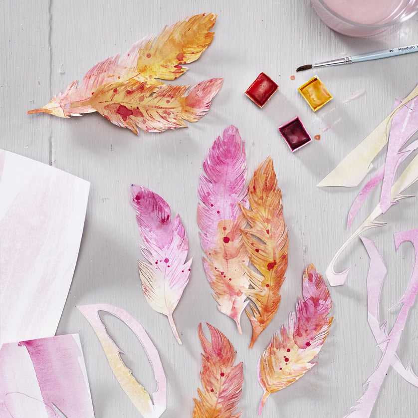 aquarel veren