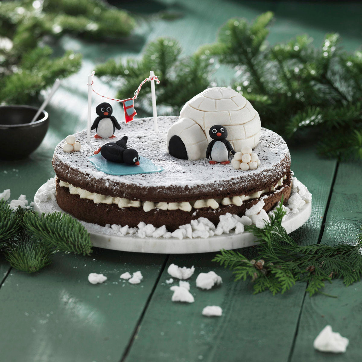 winterse chocoladetaart