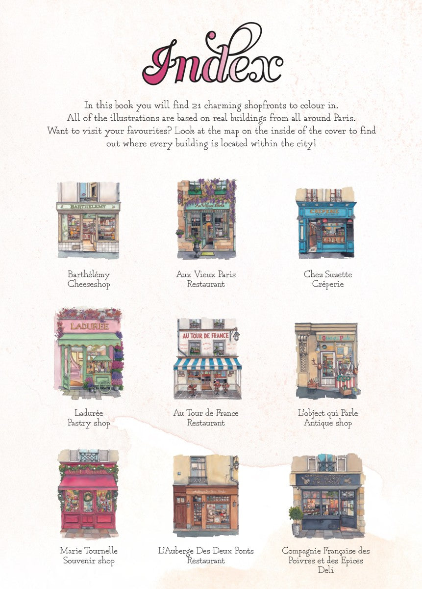 Kleurboek - From Paris With Love