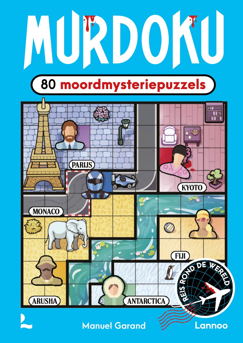 Puzzelboek - Murdoku 3 - Reis rond de wereld