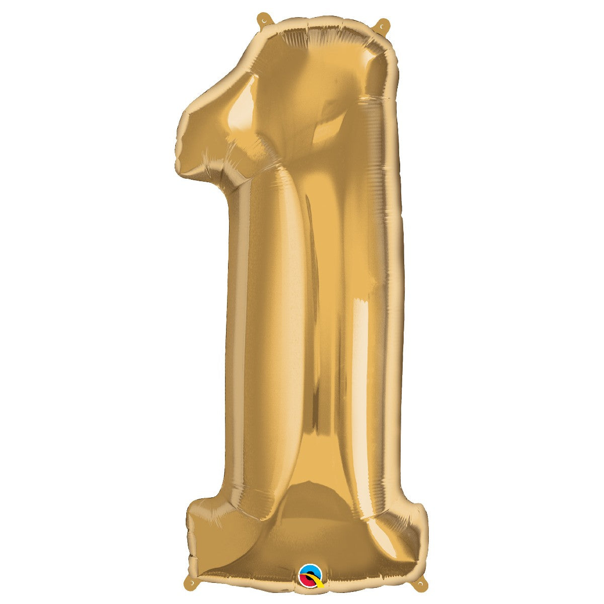 cijferballon goud 66 cm - 1