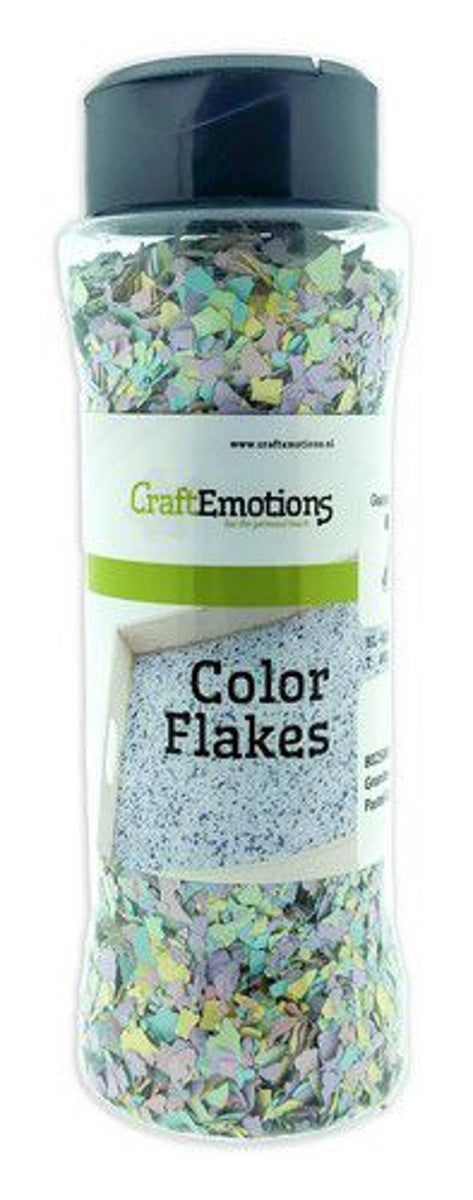 CraftEmotions Color Flakes - pastelkleuren