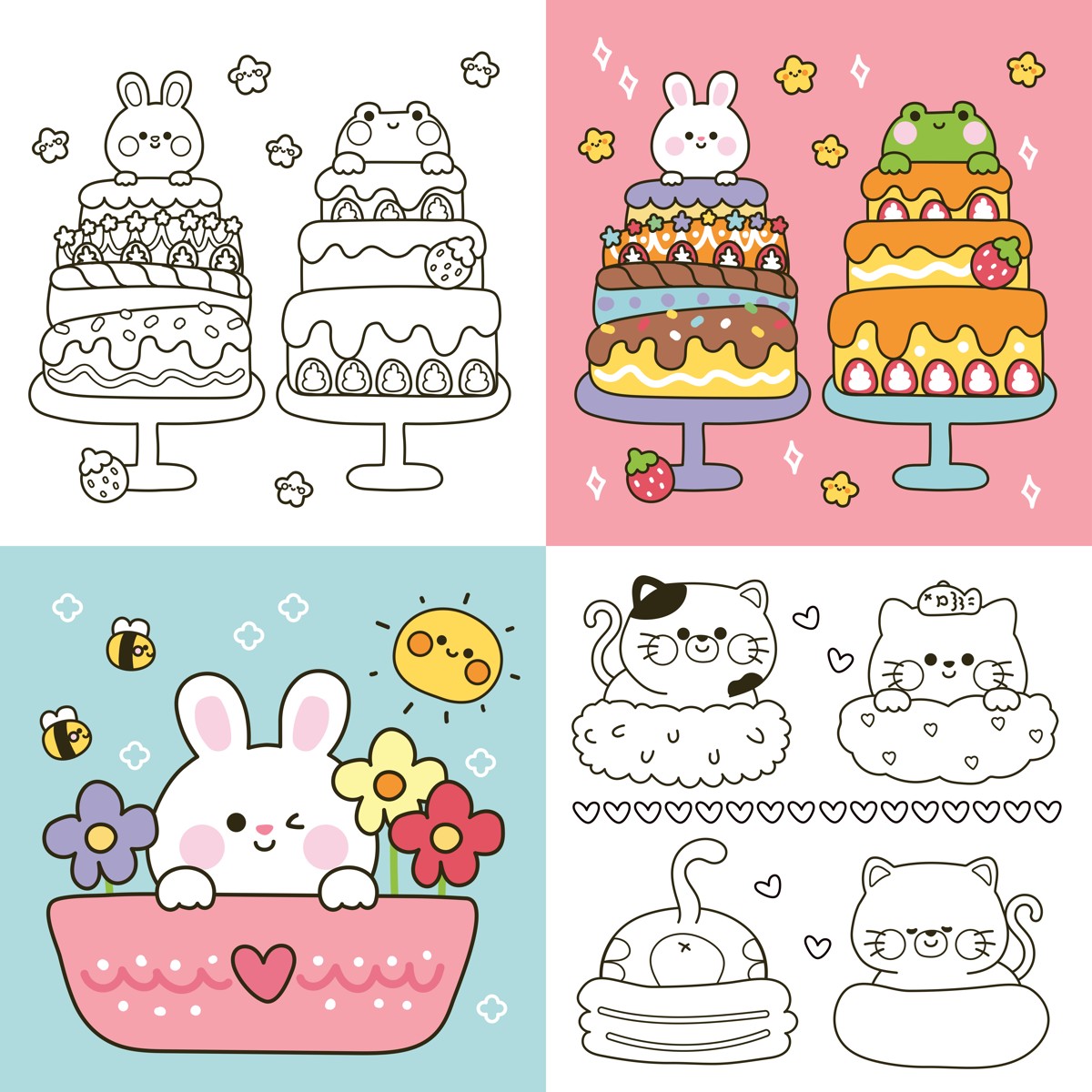 Kleurboek - I Love Kawaii Color Fun