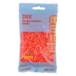 Hama Midi - strijkkralen - 1000 stuks - orange 04