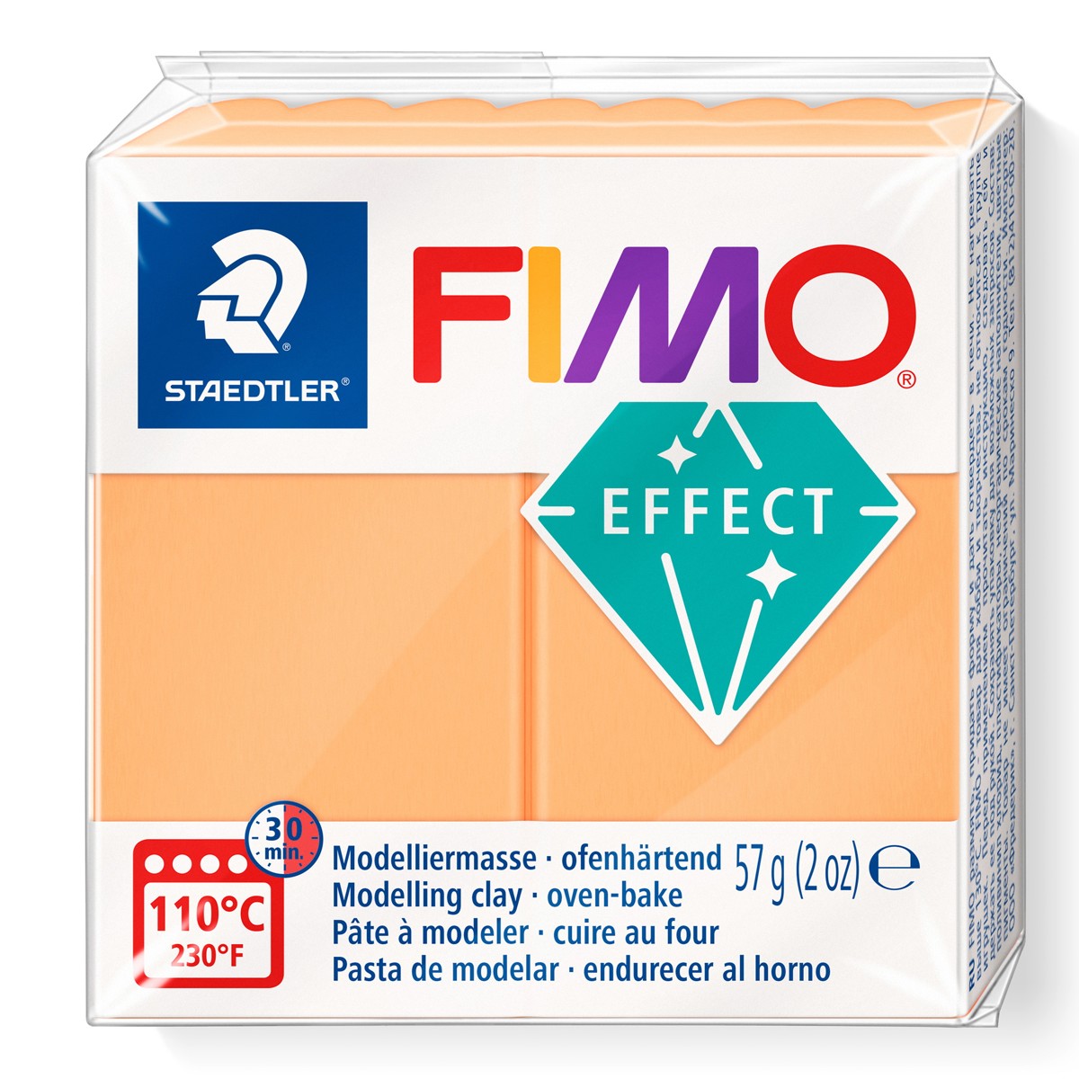 FIMO Soft Effect - 57 gram - neon orange