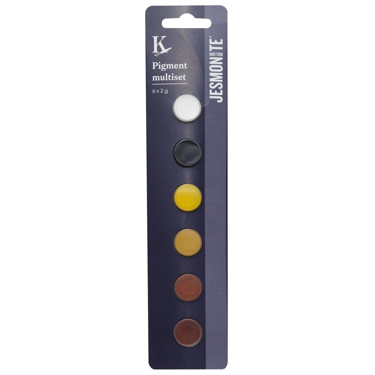 Jesmonite AC100 pigment - 6 stuks - naturel