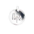 Mix It Up - hanger "hope" 17 mm - zilverkleurig