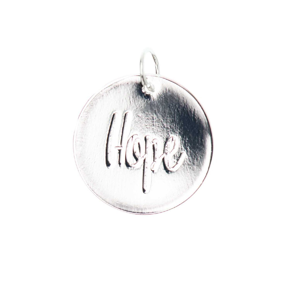Mix It Up - hanger "hope" 17 mm - zilverkleurig
