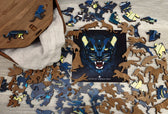 Eco Wood Art legpuzzel - cadeauverpakking - panter