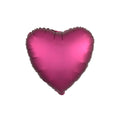 Folie ballon - 46 cm - hart - cherise