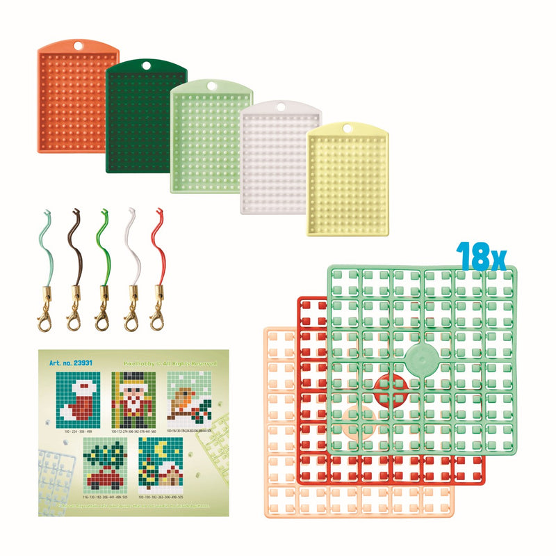 Pixelhobby medaillon thema box - kersttijd
