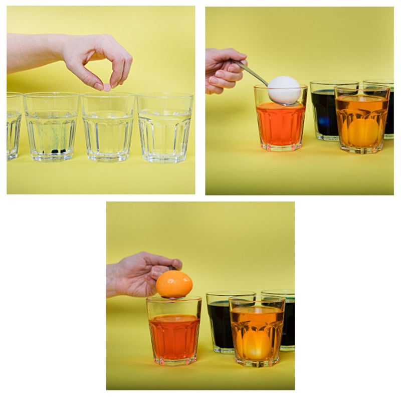 Eierverf tabletten - 5 kleuren