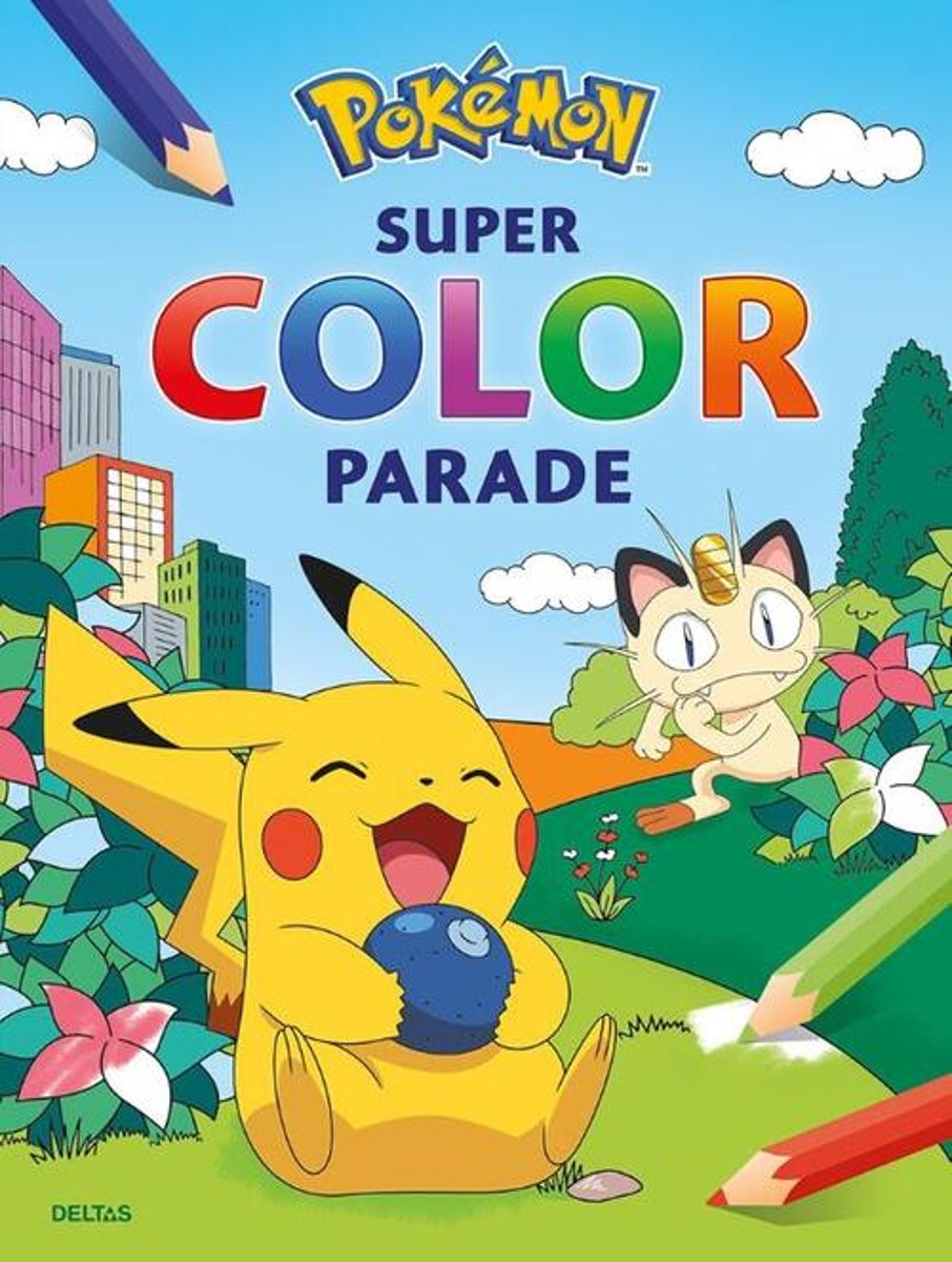 Kleurboek - Pokémon super color parade
