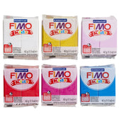 FIMO Kids set - 6 kleuren - glitter