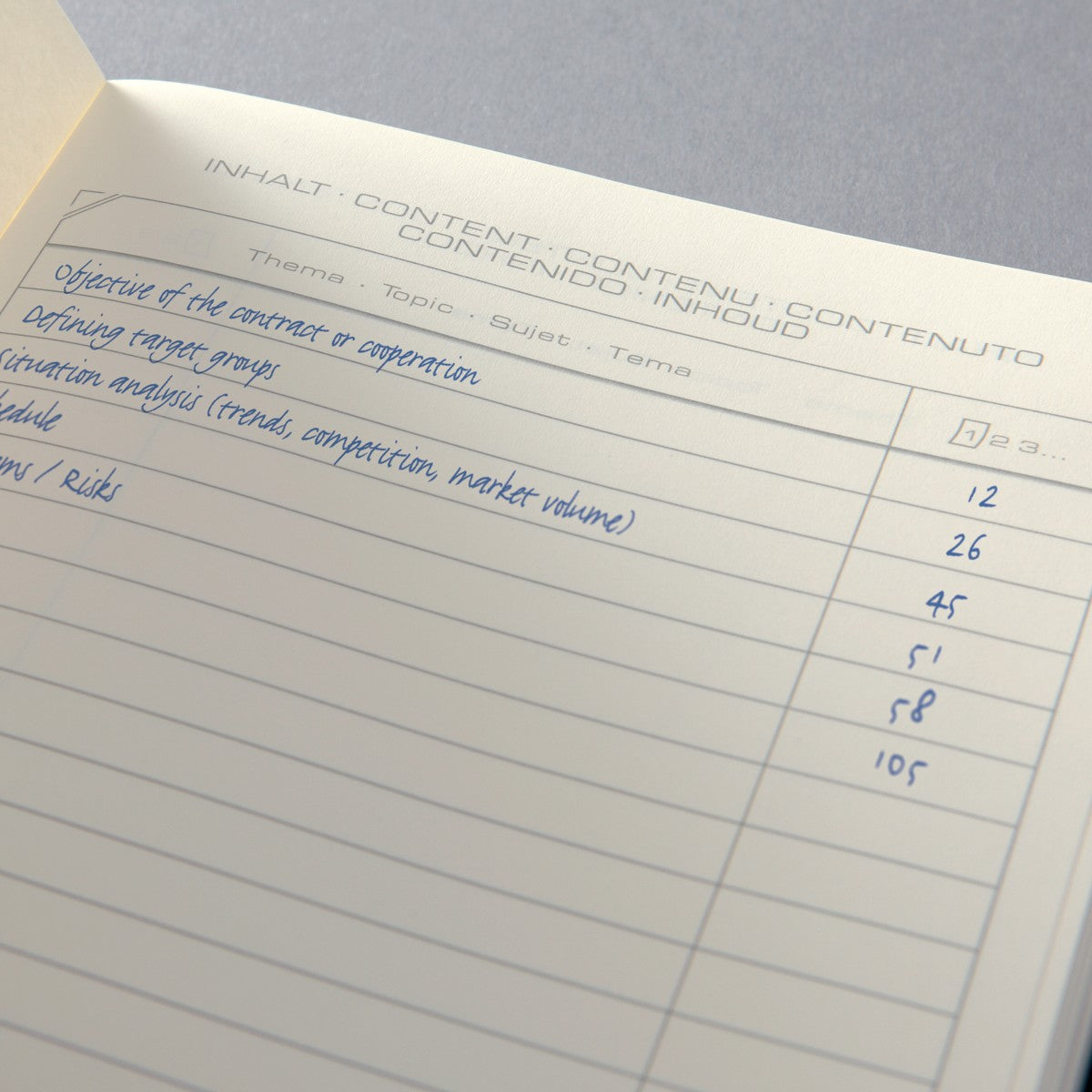 Sigel Conceptum - Soft cover bullet journal - A5 - Bamboo nature edition
