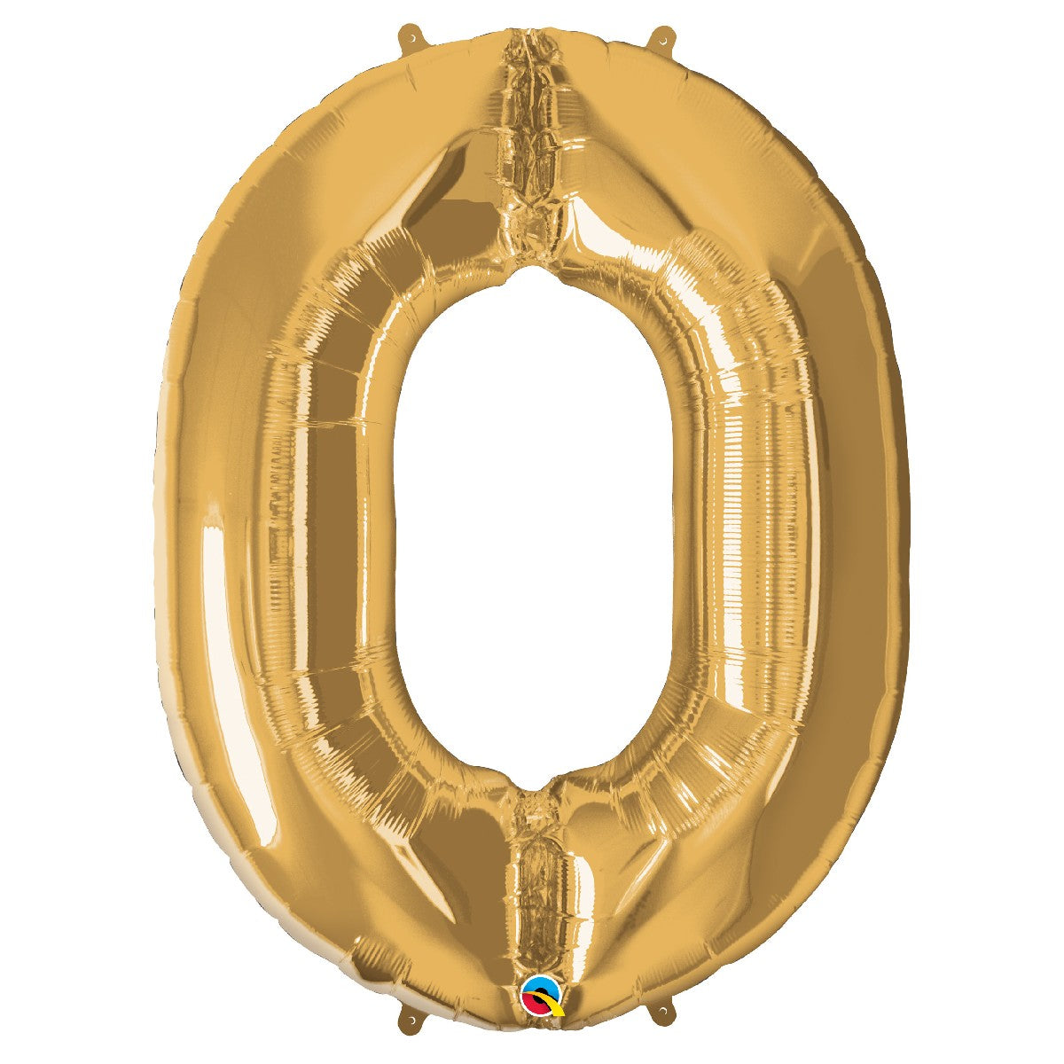 Cijferballon 66 cm - goud 0