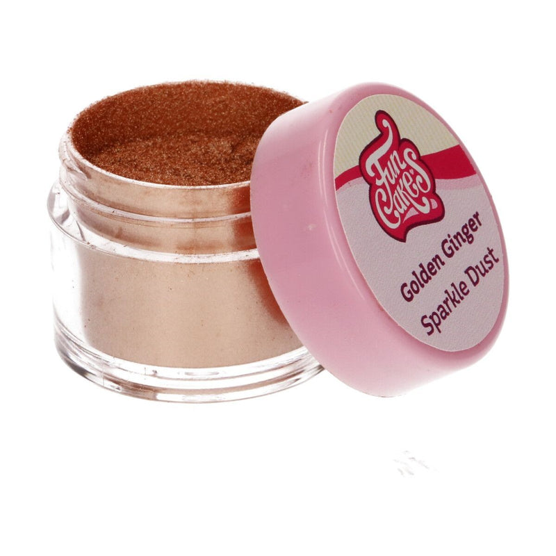 FunCakes Sparkle Dust - golden ginger