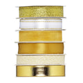 Lint - 12 mm - 6 stuks - gouden mix